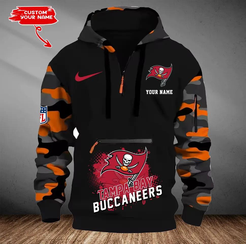 Tampa Bay Buccaneers Camouflage Hooded Sweatshirt HA61