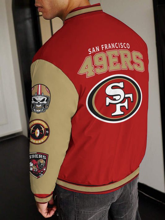 San Francisco 49ers National Football League Varsity Jacket AZBTVJK000521
