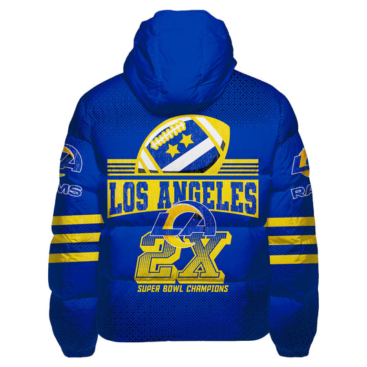 Los Angeles Rams CozyCloud Down Jacket AZBTDWJ000370