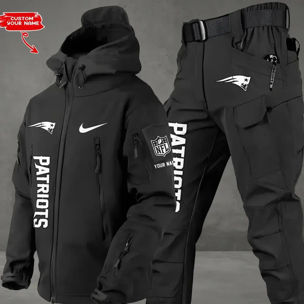 New England Patriots Outdoor Jacket and Pants 000142