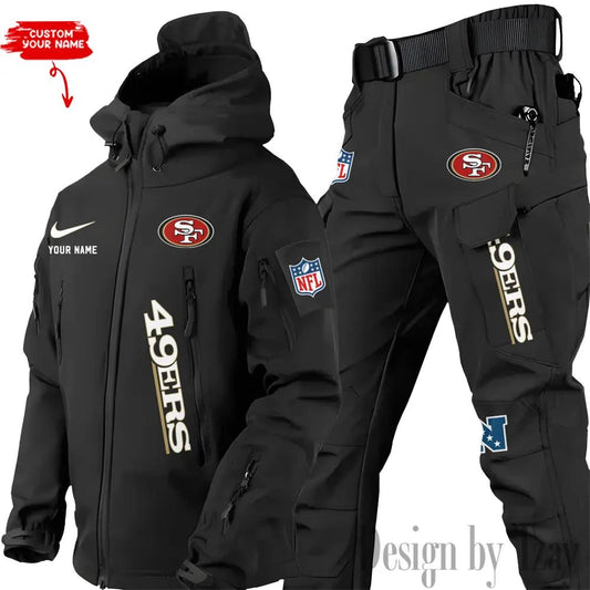 San Francisco 49ers Outdoor Jacket and Pants 000037