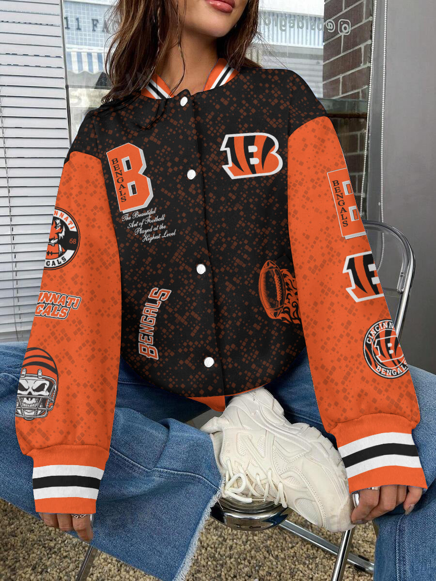 Cincinnati Bengals National Football League Varsity Jacket AZBTVJK000597
