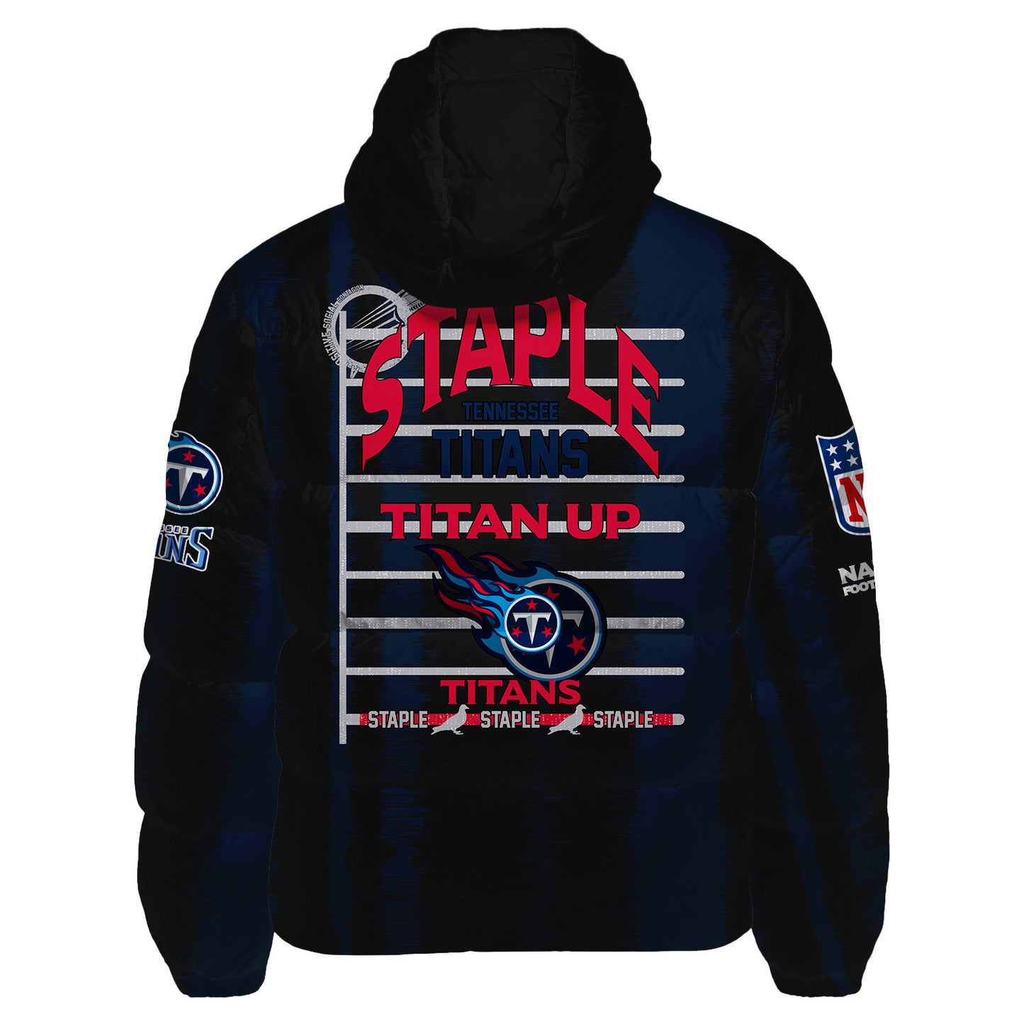 Tennessee Titans CozyCloud Down Jacket AZBTDWJ000219