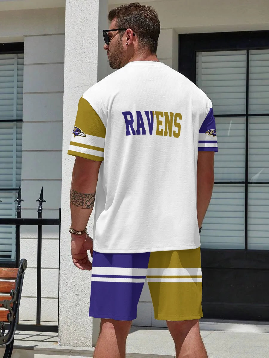 Baltimore Ravens T-shirt and Shorts AZBTTSAS000064