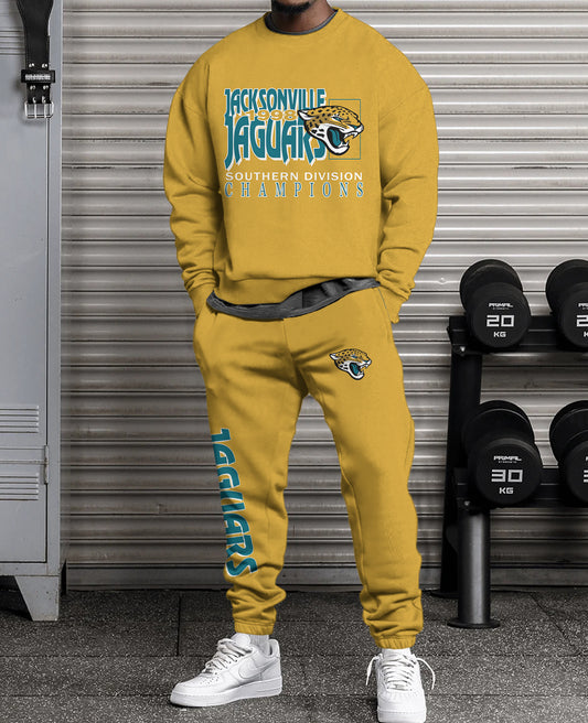 Jacksonville Jaguars Combo 3D Sweatsuit and Sweatpants Unisex CBSP123