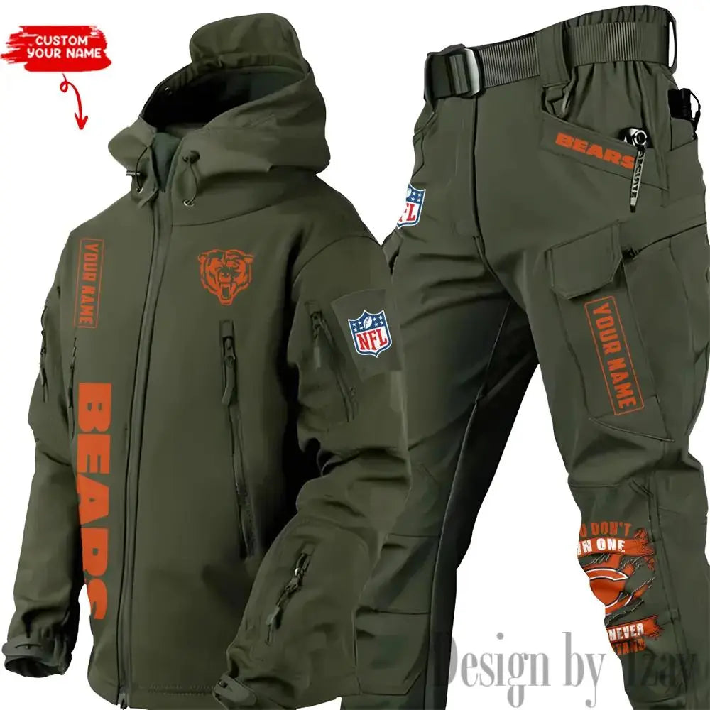 Chicago Bears Outdoor Jacket and Pants 000133