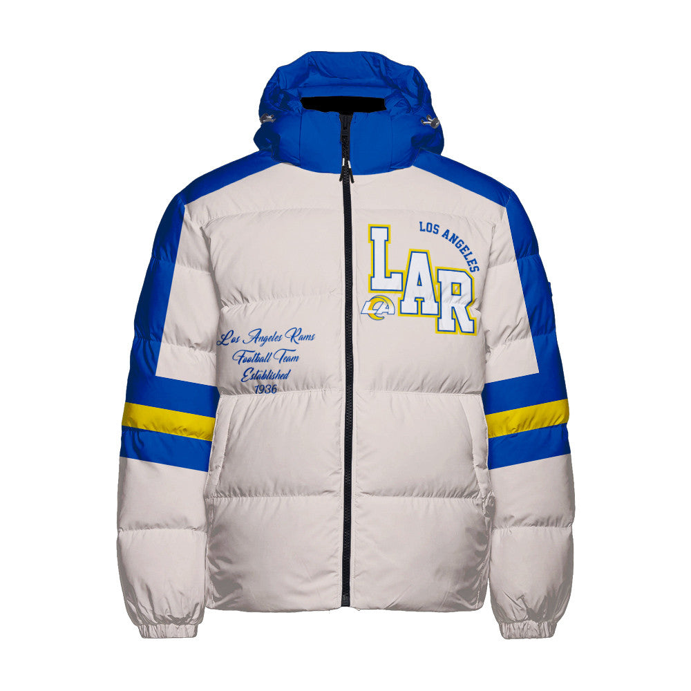 Los Angeles Rams CozyCloud Down Jacket AZBTDWJ000226