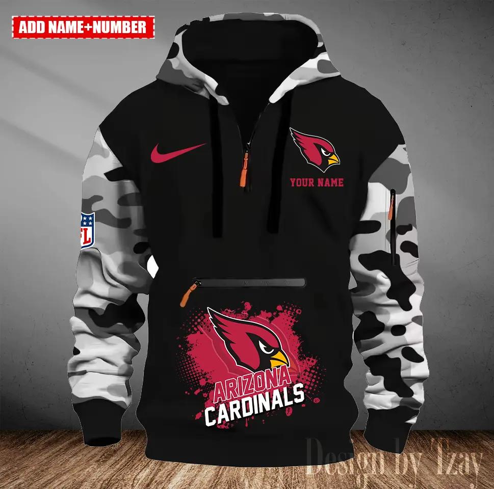 Arizona Cardinals Camouflage Hooded Sweatshirt HA34