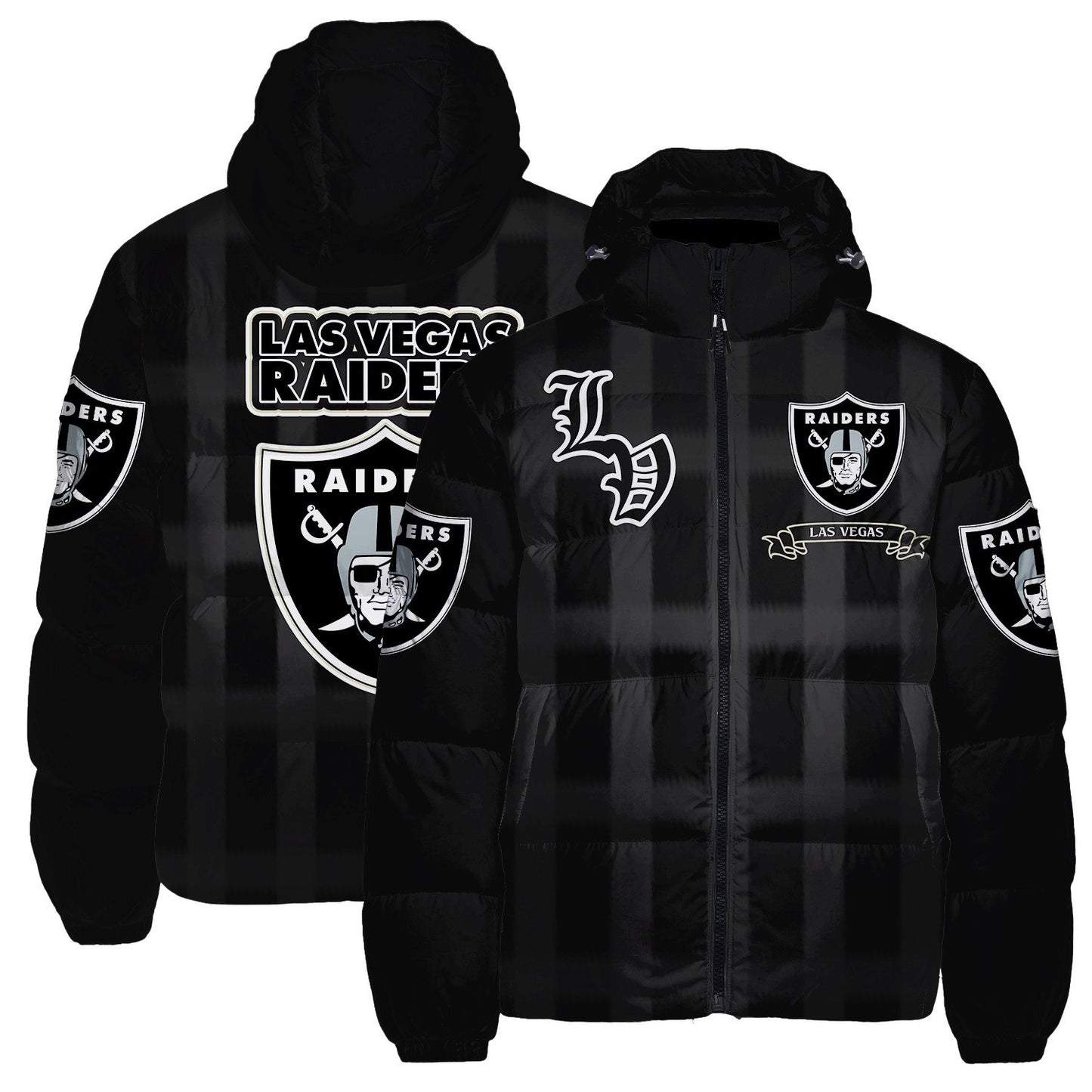 Las Vegas Raiders CozyCloud Down Jacket AZBTDWJ000327