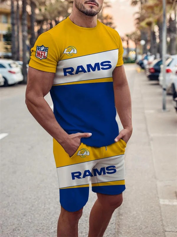 Los Angeles Rams T-shirt and Shorts AZTS560