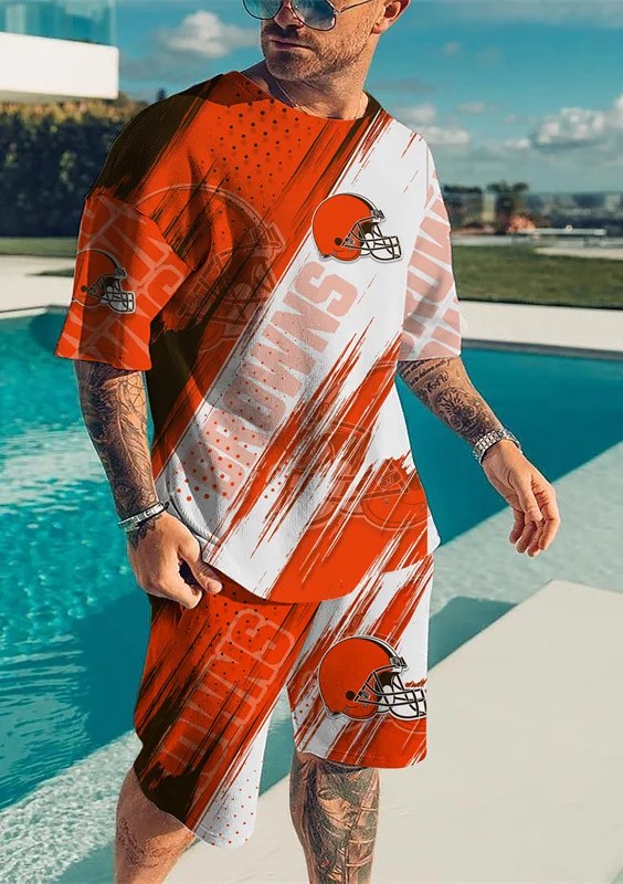 Cleveland Browns T-shirt and Shorts AZTS497
