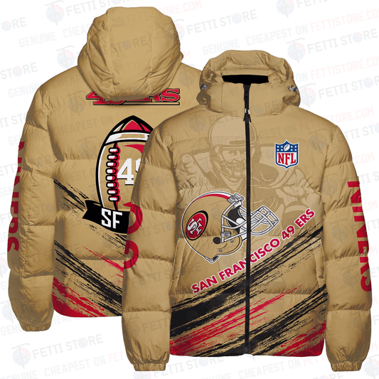 San Francisco 49ers CozyCloud Down Jacket AZBTDWJ000013