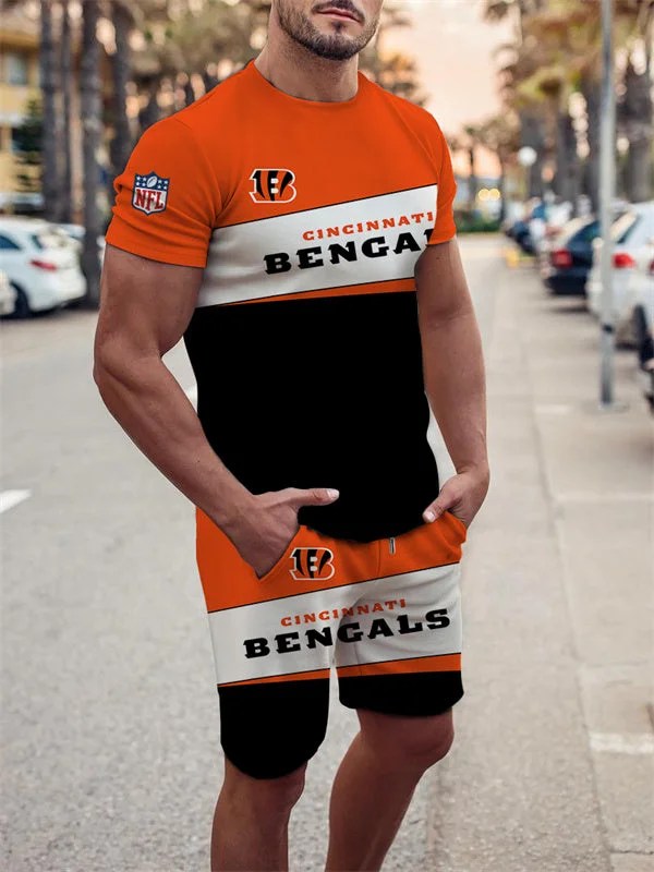 Cincinnati Bengals T-shirt and Shorts AZTS272