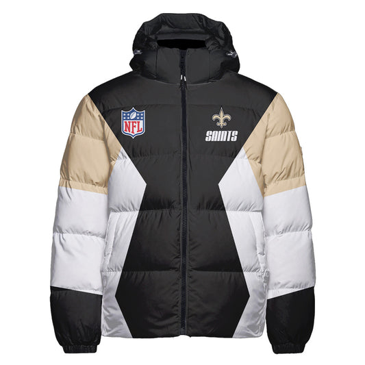 New Orleans Saints CozyCloud Down Jacket AZBTDWJ000297
