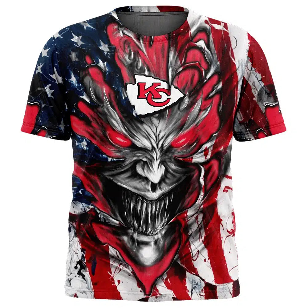 Kansas City Chiefs All Over Printed T-shirt Sweatshirt Hoodie AZCHD583