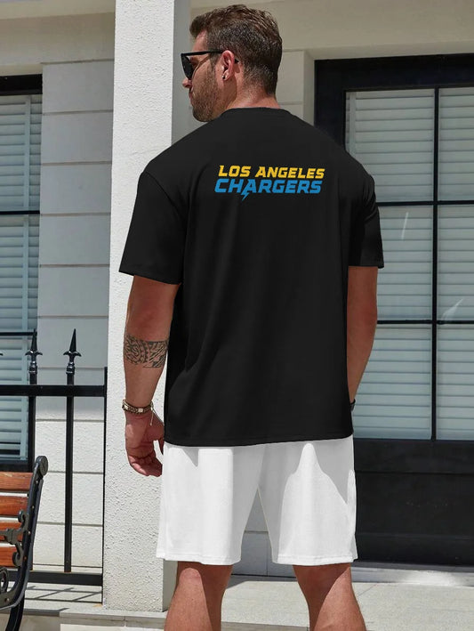 Los Angeles Chargers T-shirt and Shorts AZBTTSAS000001