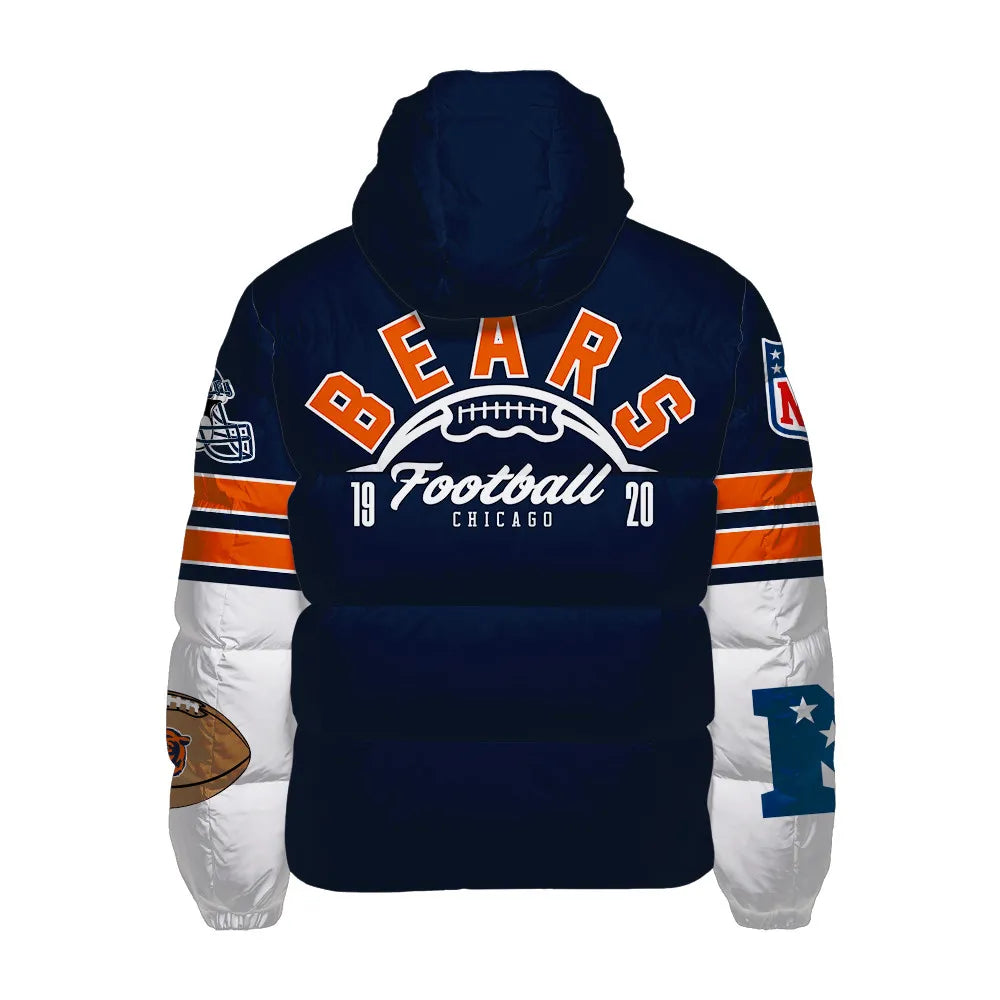 Chicago Bears CozyCloud Down Jacket AZBTDWJ000393