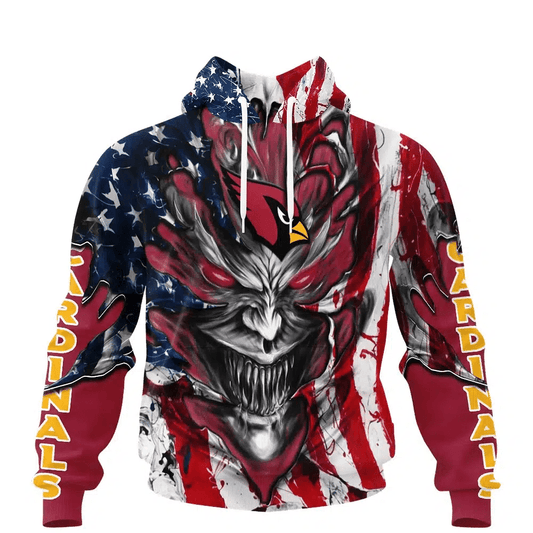 Arizona Cardinals All Over Printed T-shirt Sweatshirt Hoodie AZCHD568