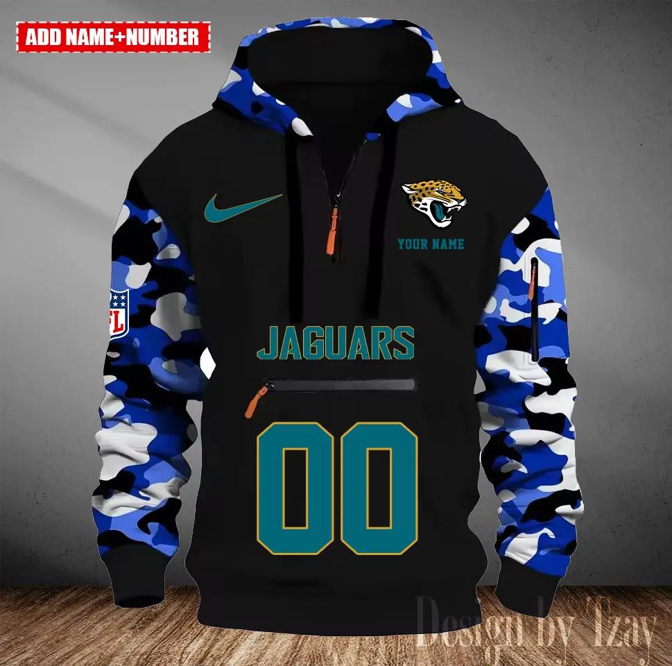 Jacksonville Jaguars Camouflage Hooded Sweatshirt HA15
