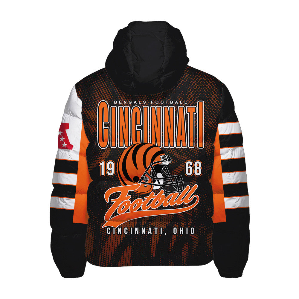 Cincinnati Bengals CozyCloud Down Jacket AZBTDWJ000254