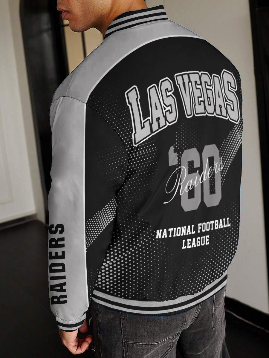 Las Vegas Raiders National Football League Varsity Jacket AZBTVJK000507
