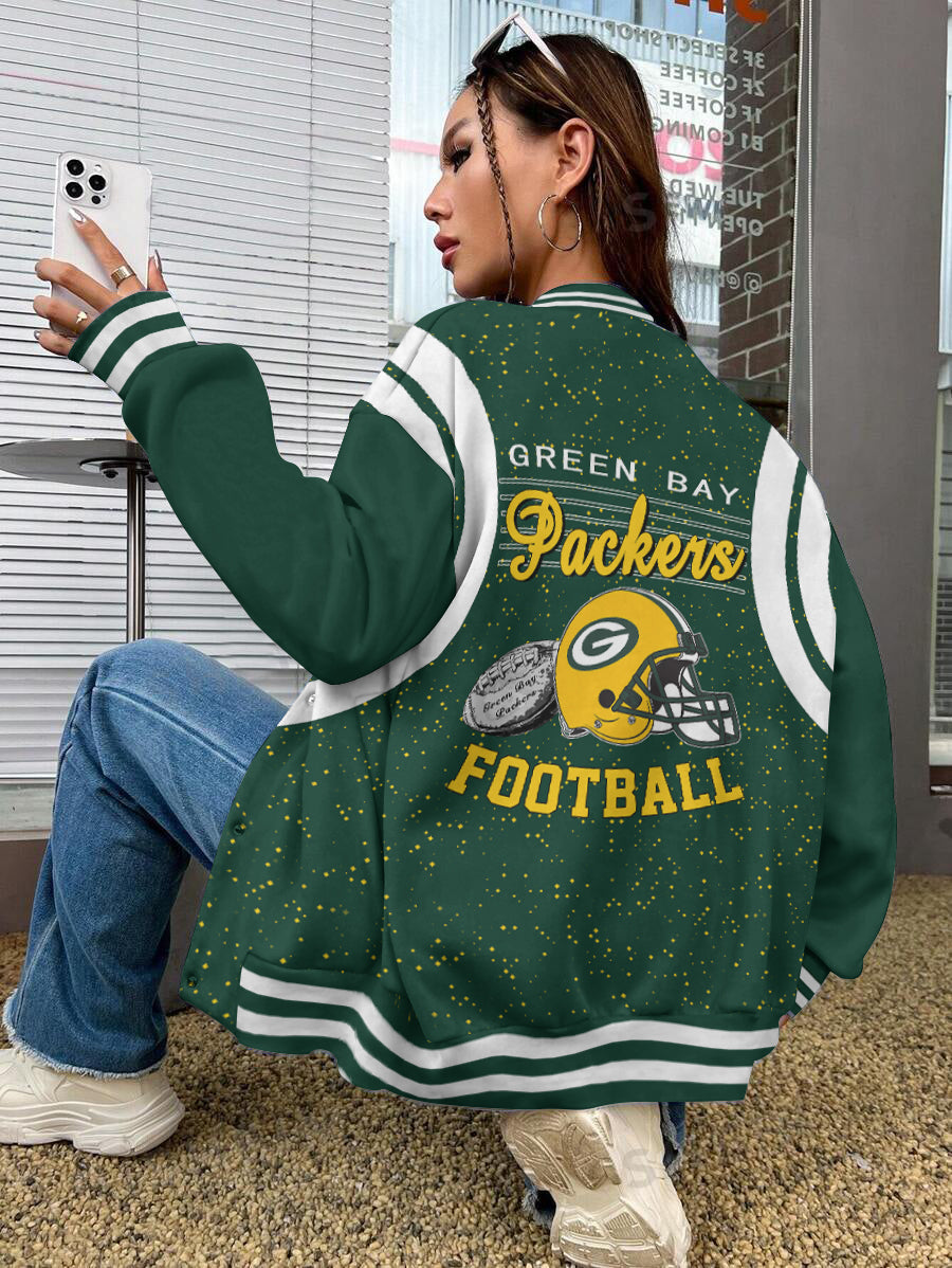 Green Bay Packers National Football League Varsity Jacket AZBTVJK000627