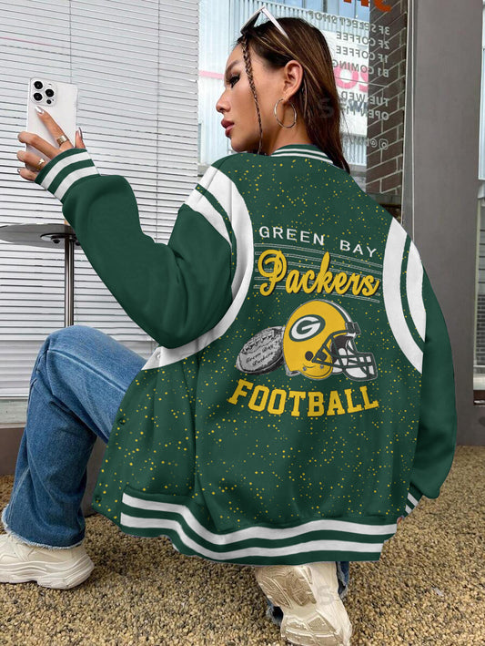 Green Bay Packers National Football League Varsity Jacket AZBTVJK000627