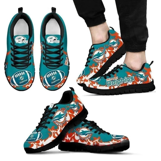 Miami Dolphins Custom Sneakers For Fan HA16