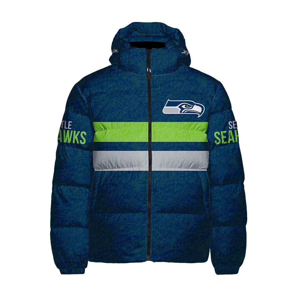 Seattle Seahawks CozyCloud Down Jacket AZBTDWJ000079