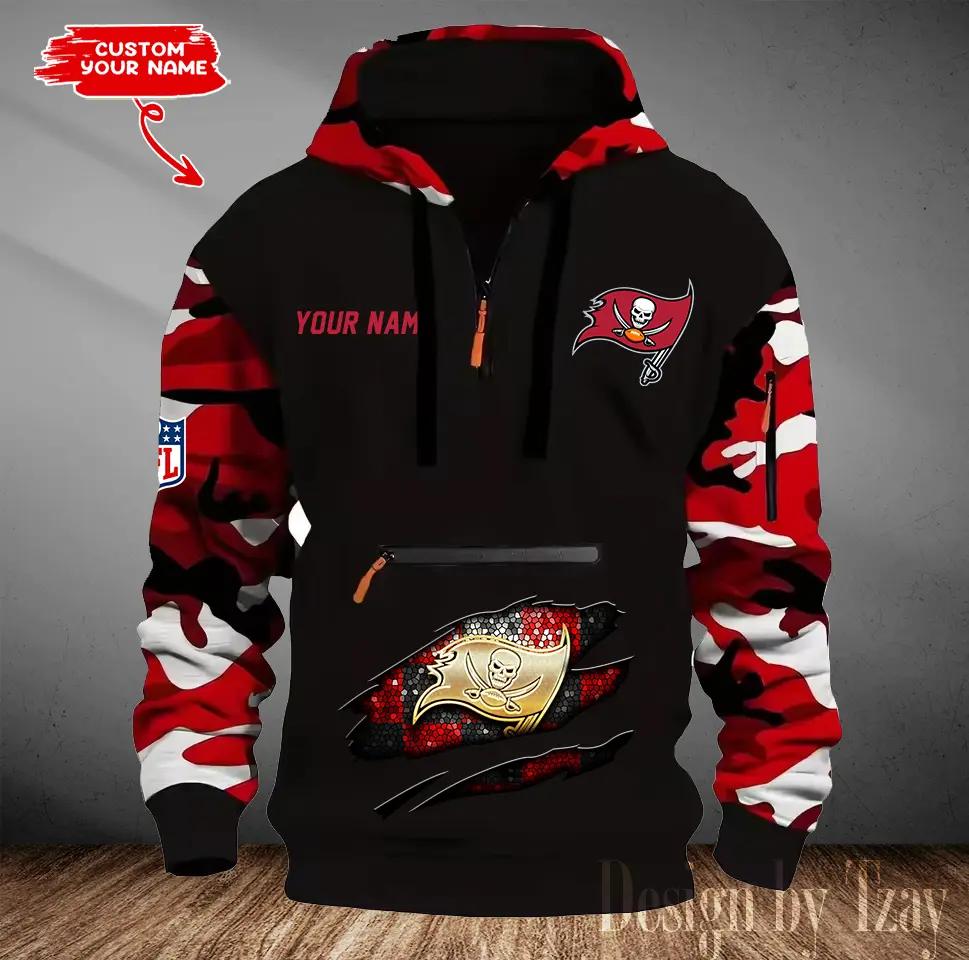 Tampa Bay Buccaneers Camouflage Hooded Sweatshirt HA93