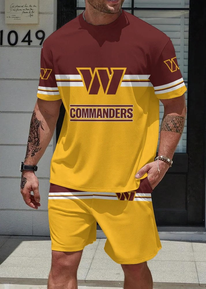 Washington Commanders T-shirt and Shorts AZBTTSAS000036