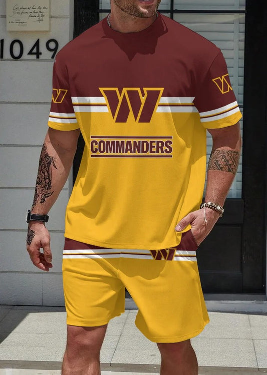 Washington Commanders T-shirt and Shorts AZBTTSAS000036