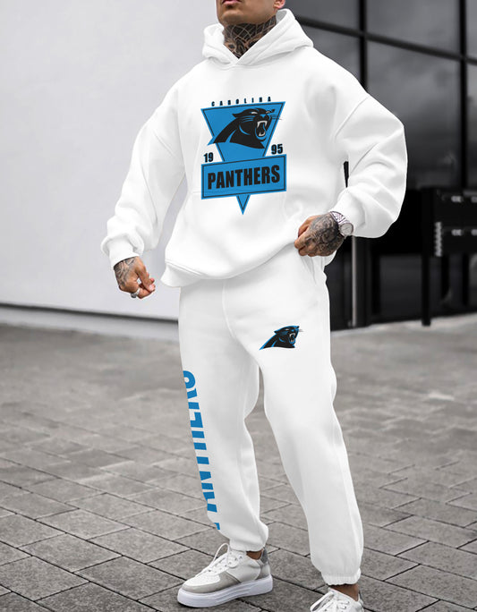 Carolina Panthers Combo Pullover Hoodie And Sweatpants AZBTPHSP000307