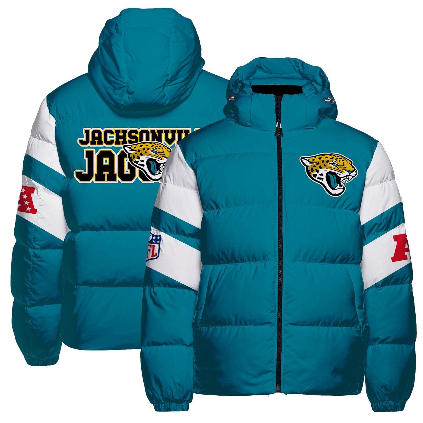 Jacksonville Jaguars CozyCloud Down Jacket AZBTDWJ000380