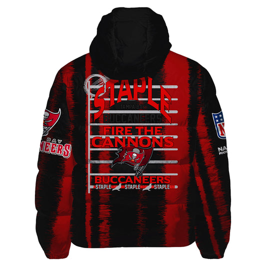 Tampa Bay Buccaneers CozyCloud Down Jacket AZBTDWJ000374