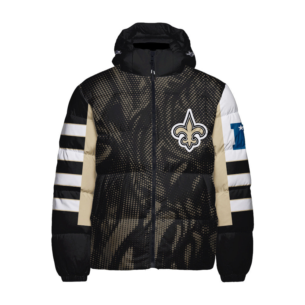 New Orleans Saints CozyCloud Down Jacket AZBTDWJ000344