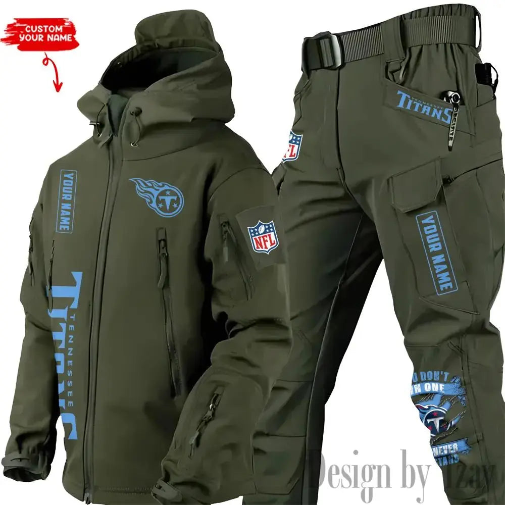 Tennessee Titans Outdoor Jacket and Pants 000102