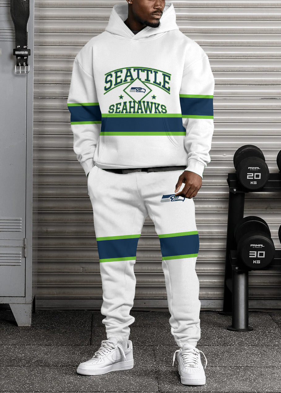 Seattle Seahawks Combo Pullover Hoodie And Sweatpants AZBTPHSP000031