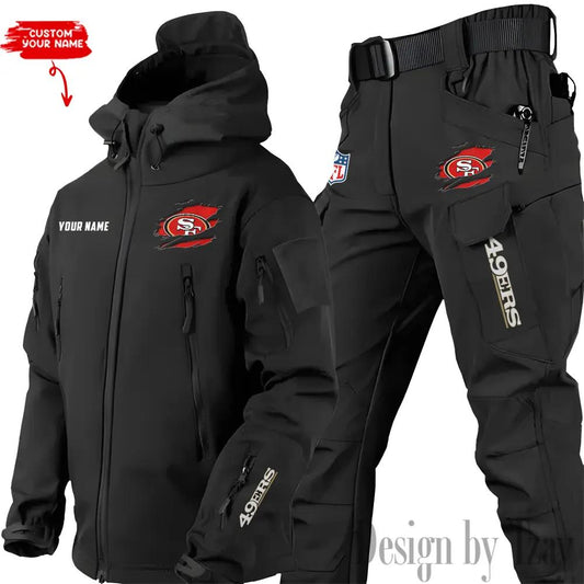 San Francisco 49ers Outdoor Jacket and Pants 000096