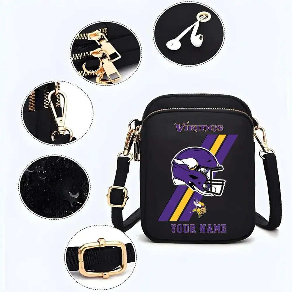 Minnesota Vikings Mini Crossbody Bag for Women New Trending 2025 AZBT2DMCB000072