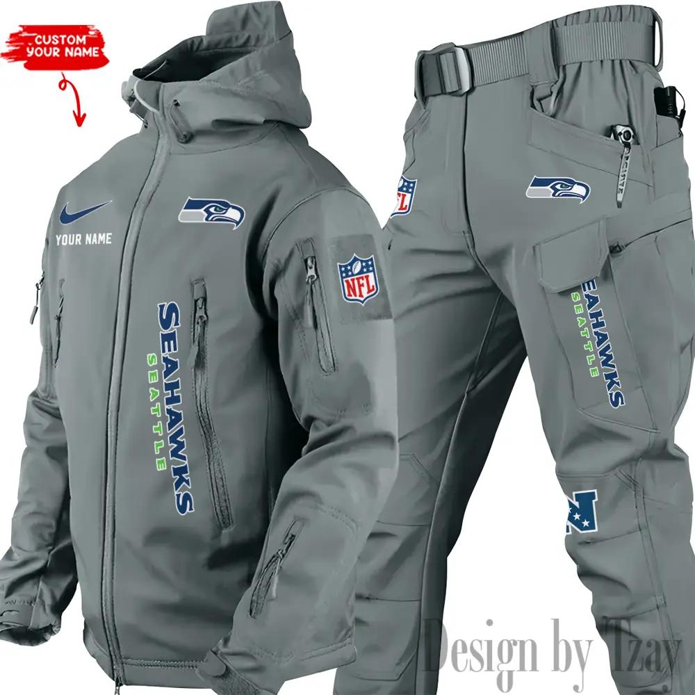 Seattle Seahawks Outdoor Jacket and Pants 000039