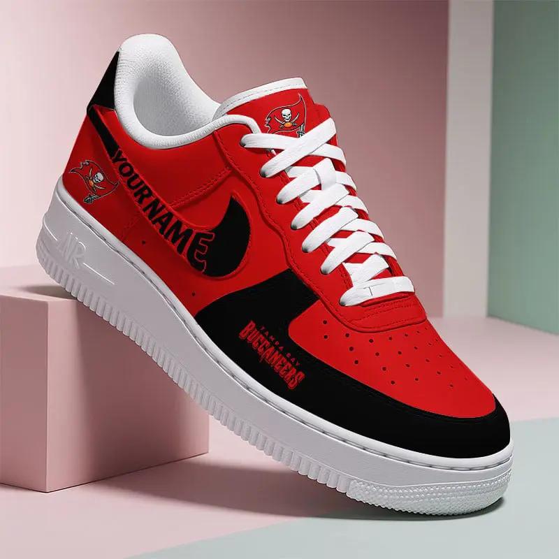 Tampa Bay Buccaneers New Personalized AF1-1 Sneakers 2025 AZBTAF1N000030