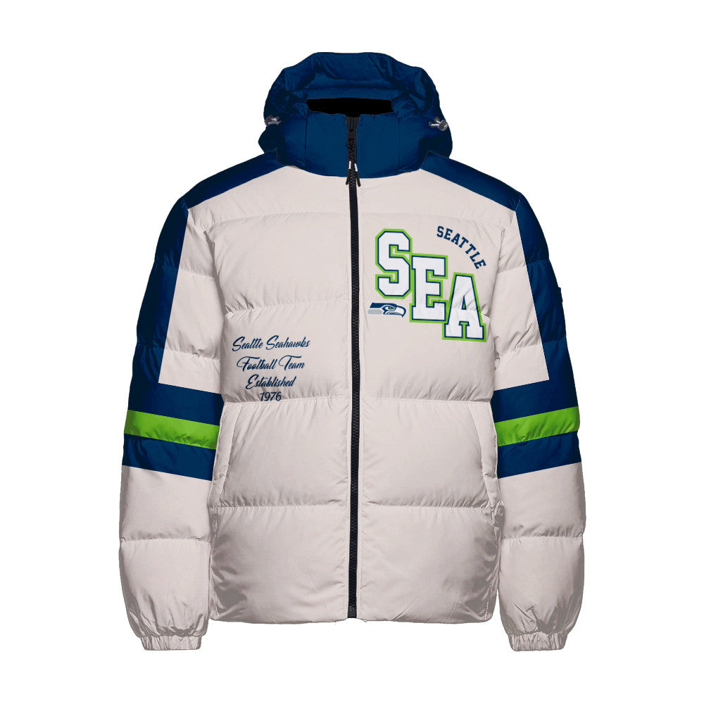 Seattle Seahawks CozyCloud Down Jacket AZBTDWJ000137