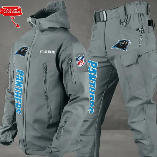 Carolina Panthers Outdoor Jacket and Pants 000151
