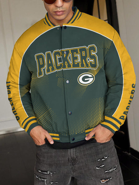 Green Bay Packers National Football League Varsity Jacket AZBTVJK000506
