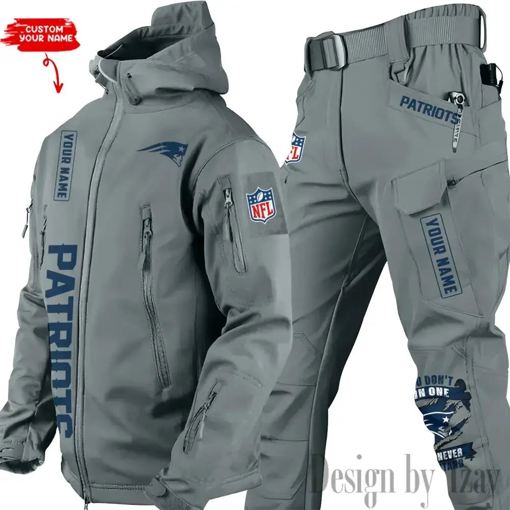 New England Patriots Outdoor Jacket and Pants 000112