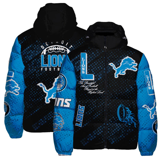 Detroit Lions CozyCloud Down Jacket AZBTDWJ000049