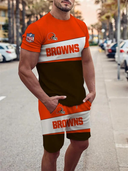 Cleveland Browns T-shirt and Shorts AZTS502