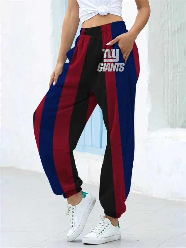 New York Giants 3D Printed Pocket Sweatpants AZBTBSP000098