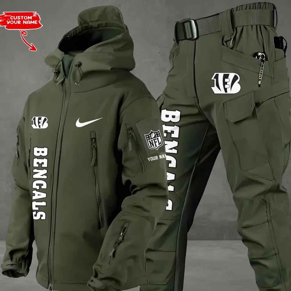 Cincinnati Bengals Outdoor Jacket and Pants 000029